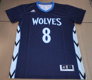 NBA 8 Lavine Minnesota Timberwolves Maillot manche courte imprimé